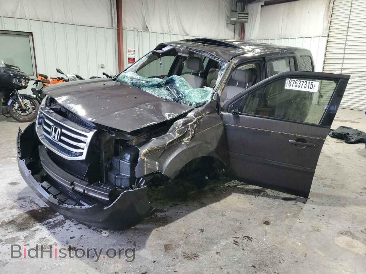 Фотография 5FNYF3H7XDB013267 - HONDA PILOT 2013