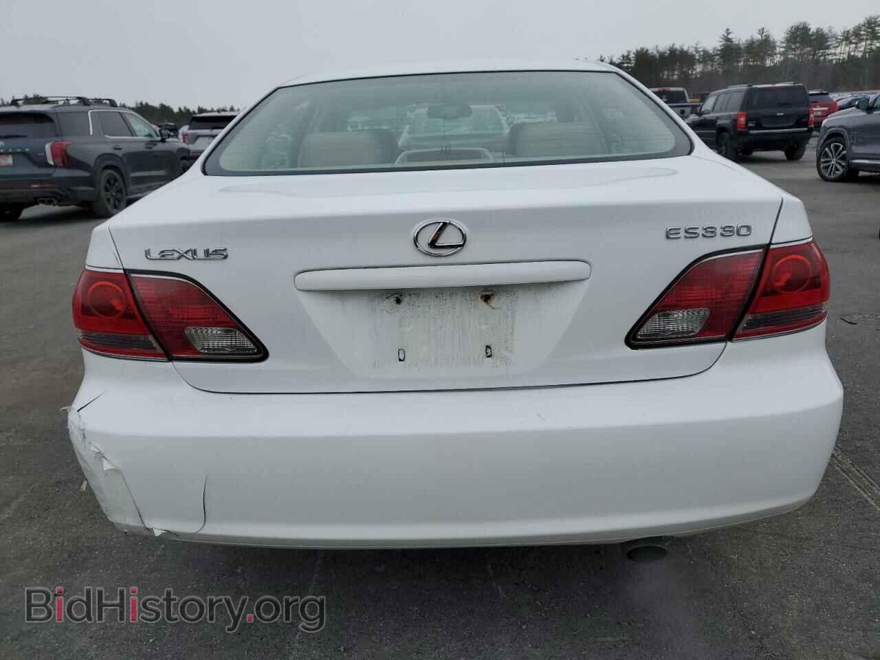 2005 LEXUS ES330 - VIN: JTHBA30G855073128 - Фото 6