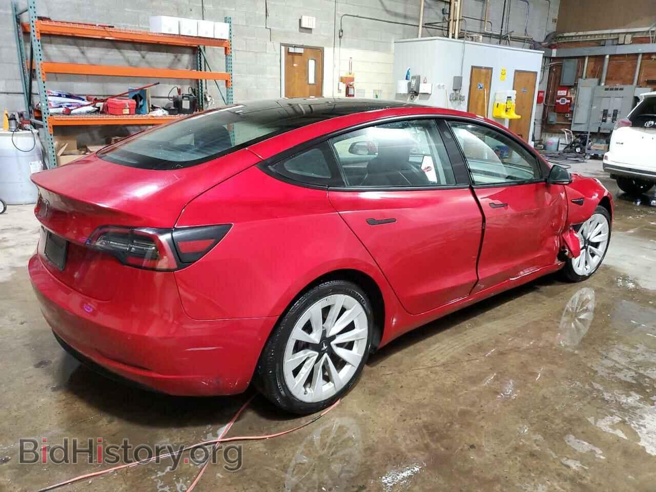 2022 TESLA MODEL 3 - VIN: 5YJ3E1EA3NF184915 - Photo 3
