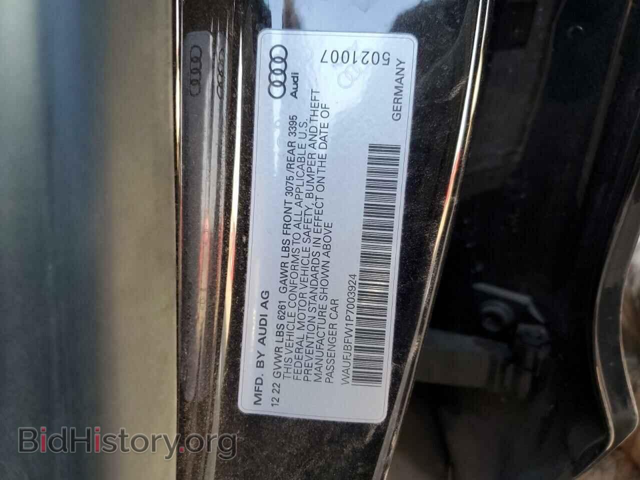 2023 AUDI E-TRON GT - VIN: WAUFJBFW1P7003924 - Фото 13