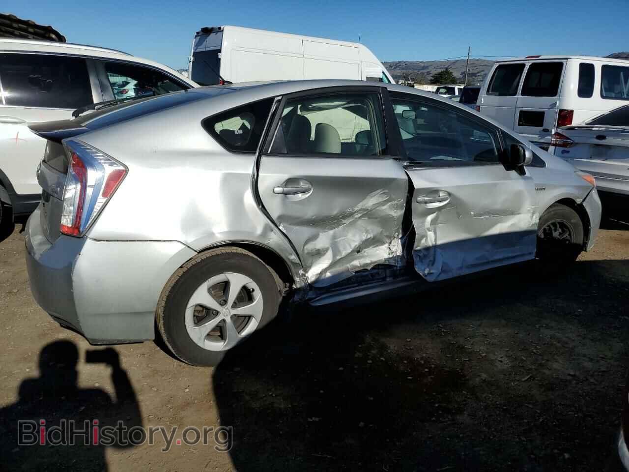2014 TOYOTA PRIUS - VIN: JTDKN3DU2E0365781 - Фото 3