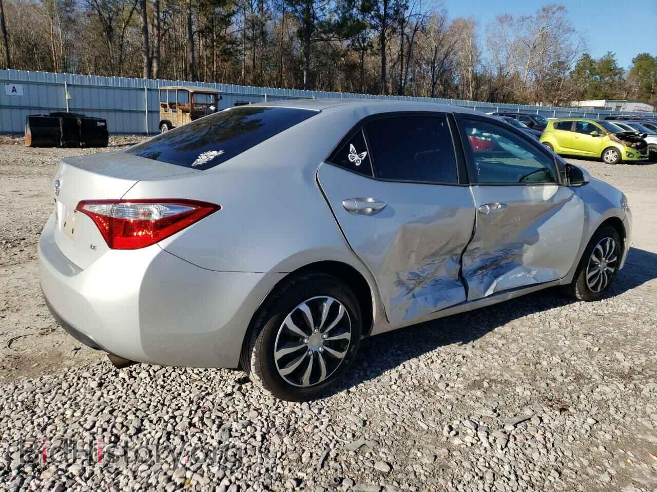 2014 TOYOTA COROLLA - VIN: 2T1BURHE7EC200405 - Фото 3