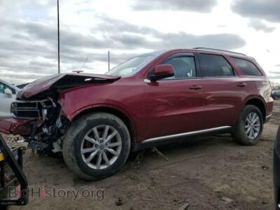 2015 Dodge DURANGO SXT, красный — VIN 1C4RDJAG6FC817879, Copart