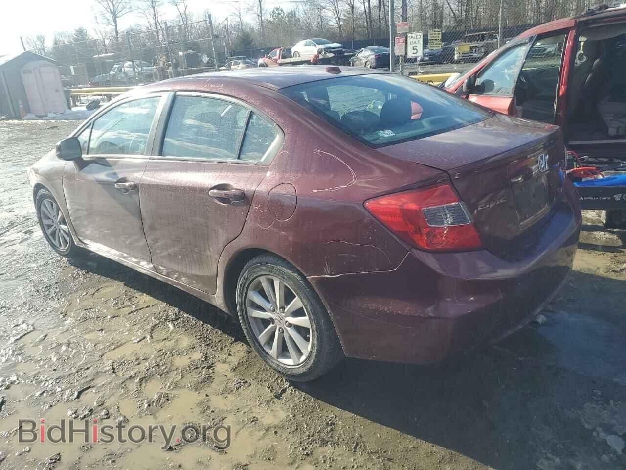 2012 HONDA CIVIC - VIN: 2HGFB2F95CH531492 - Фото 2