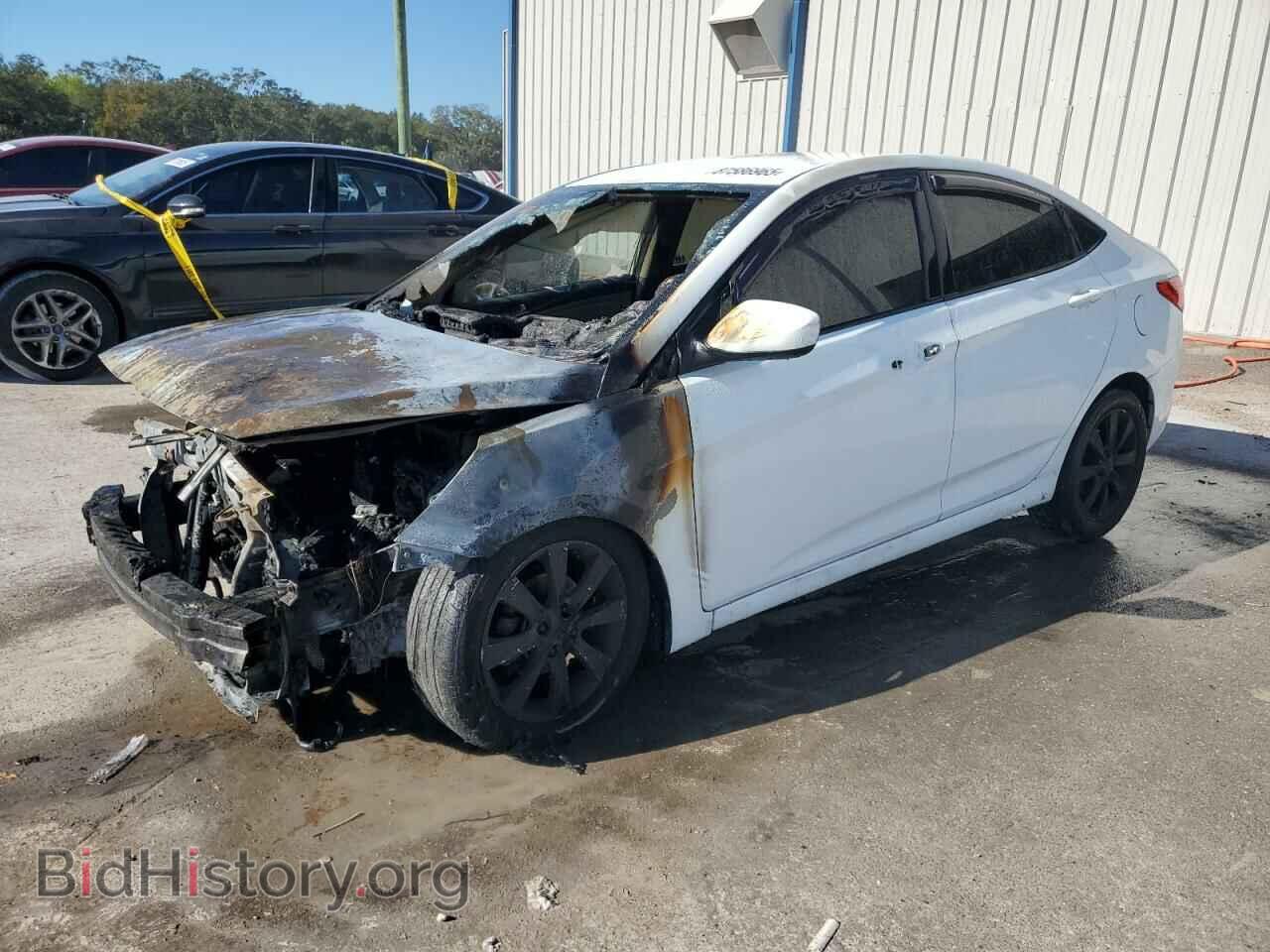 Фотография KMHCU4AE7CU169069 - HYUNDAI ACCENT 2012