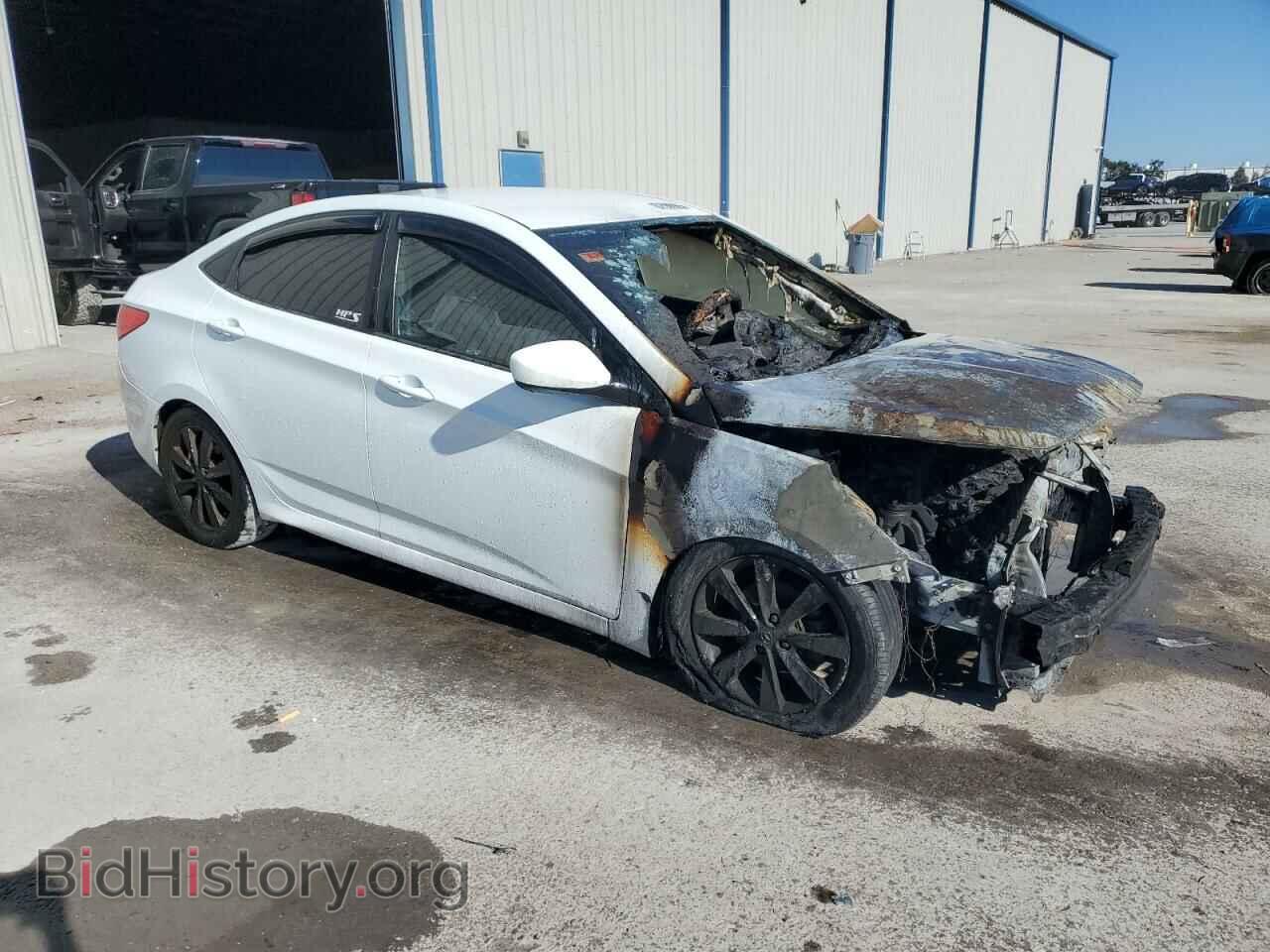 2012 HYUNDAI ACCENT - VIN: KMHCU4AE7CU169069 - Фото 4
