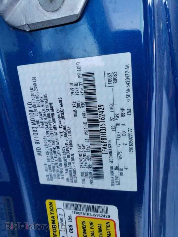 2018 FORD ALL Models - VIN: 1FA6P8TH3J5162429 - Photo 13
