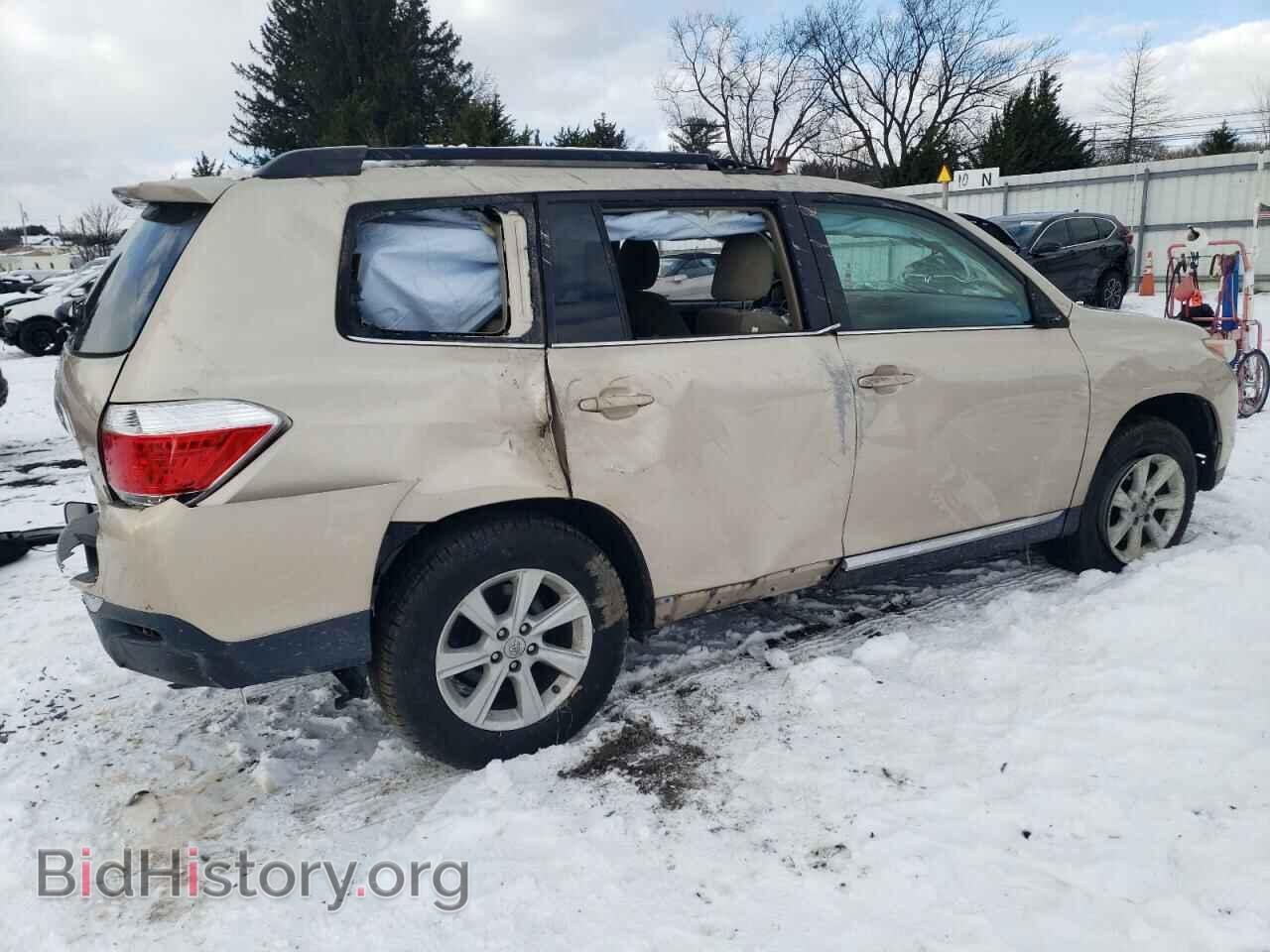 2012 TOYOTA HIGHLANDER - VIN: 5TDBK3EH1CS126369 - Фото 3