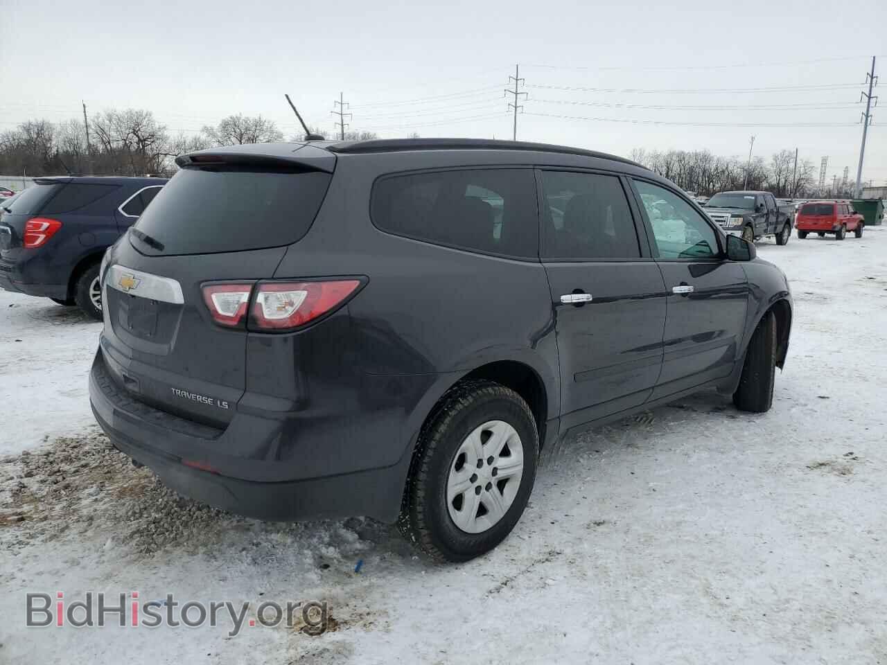 2014 CHEVROLET TRAVERSE - VIN: 1GNKRFKD8EJ351443 - Фото 3
