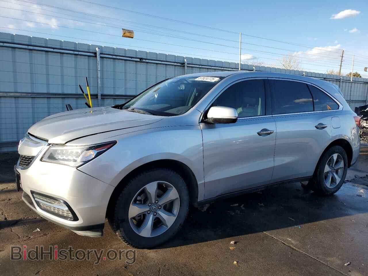 Фотография 5FRYD4H24FB013864 - ACURA MDX 2015