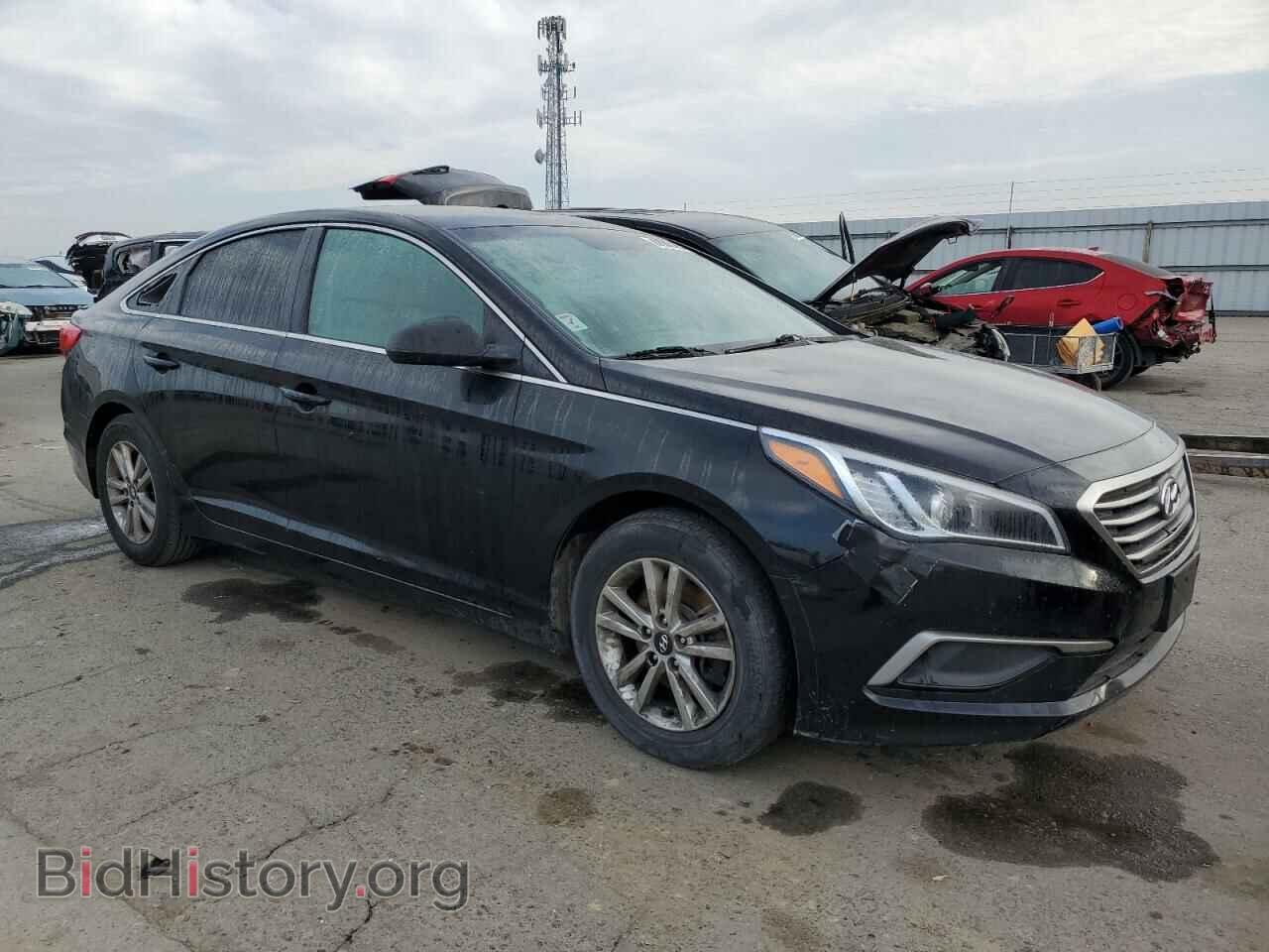 2017 HYUNDAI SONATA - VIN: 5NPE24AF3HH541777 - Фото 4
