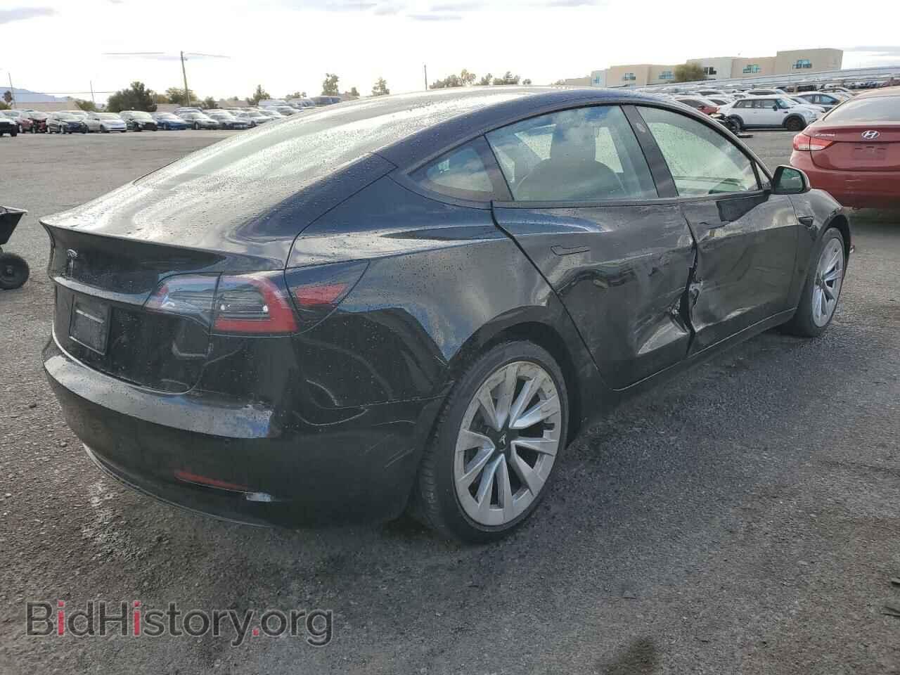 2022 TESLA MODEL 3 - VIN: 5YJ3E1EA2NF368758 - Photo 3
