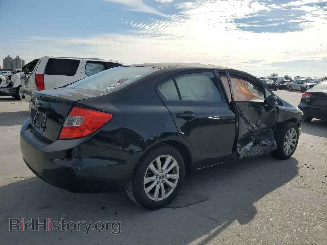 2012 HONDA CIVIC - VIN: 2HGFB2F9XCH545663 - Фото 3