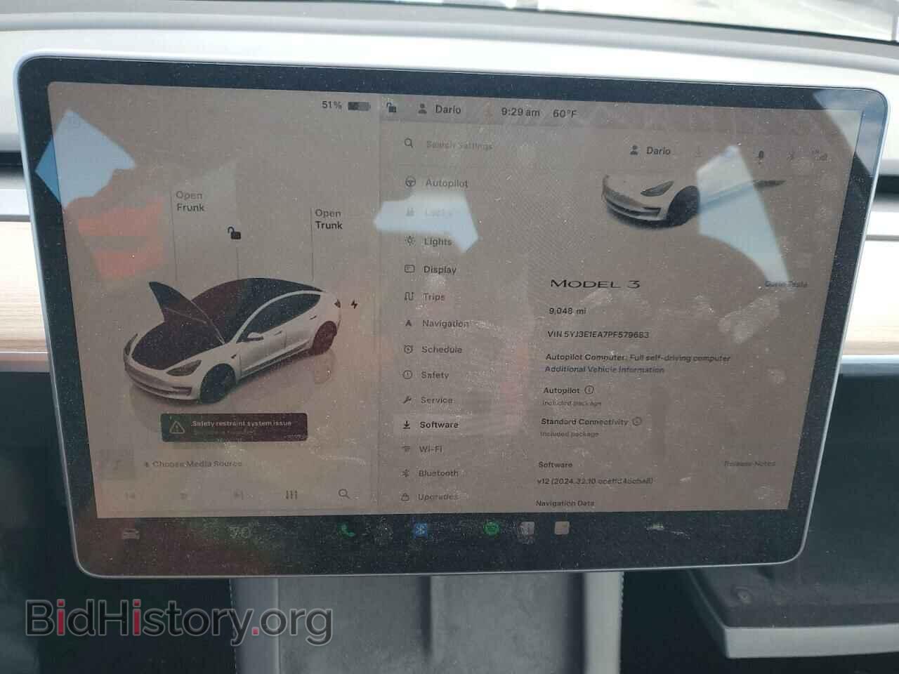 2023 TESLA MODEL 3 - VIN: 5YJ3E1EA7PF579683 - Photo 9