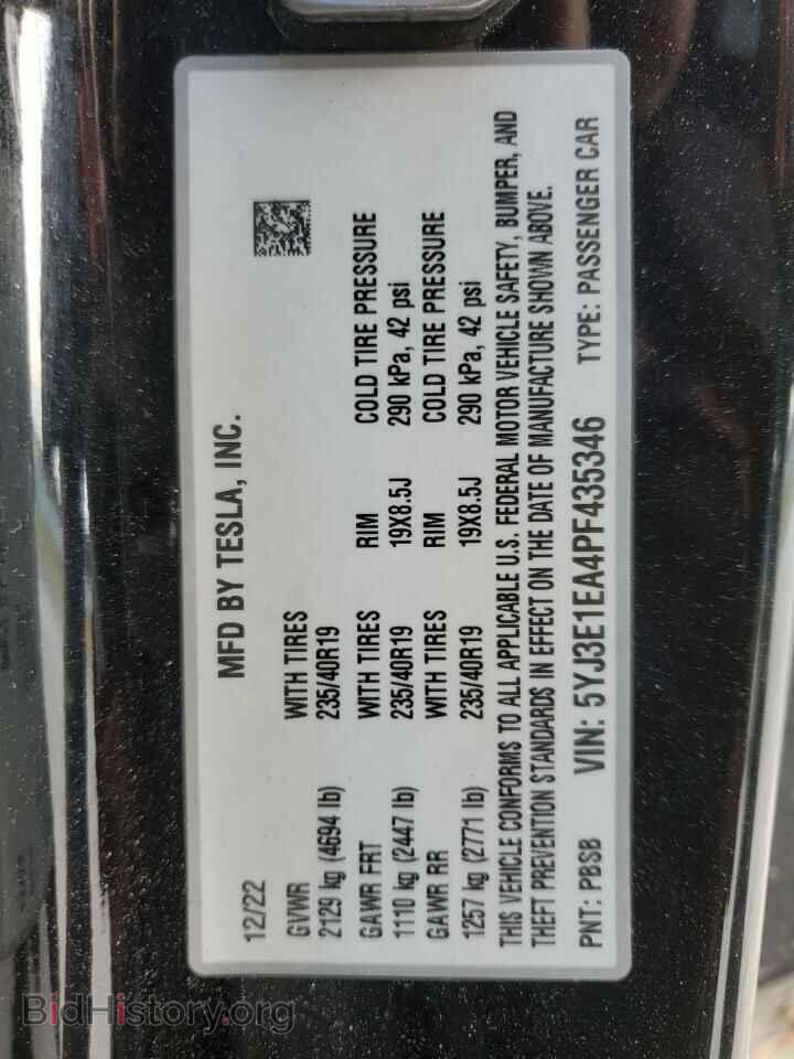 2023 TESLA MODEL 3 - VIN: 5YJ3E1EA4PF435346 - Photo 13