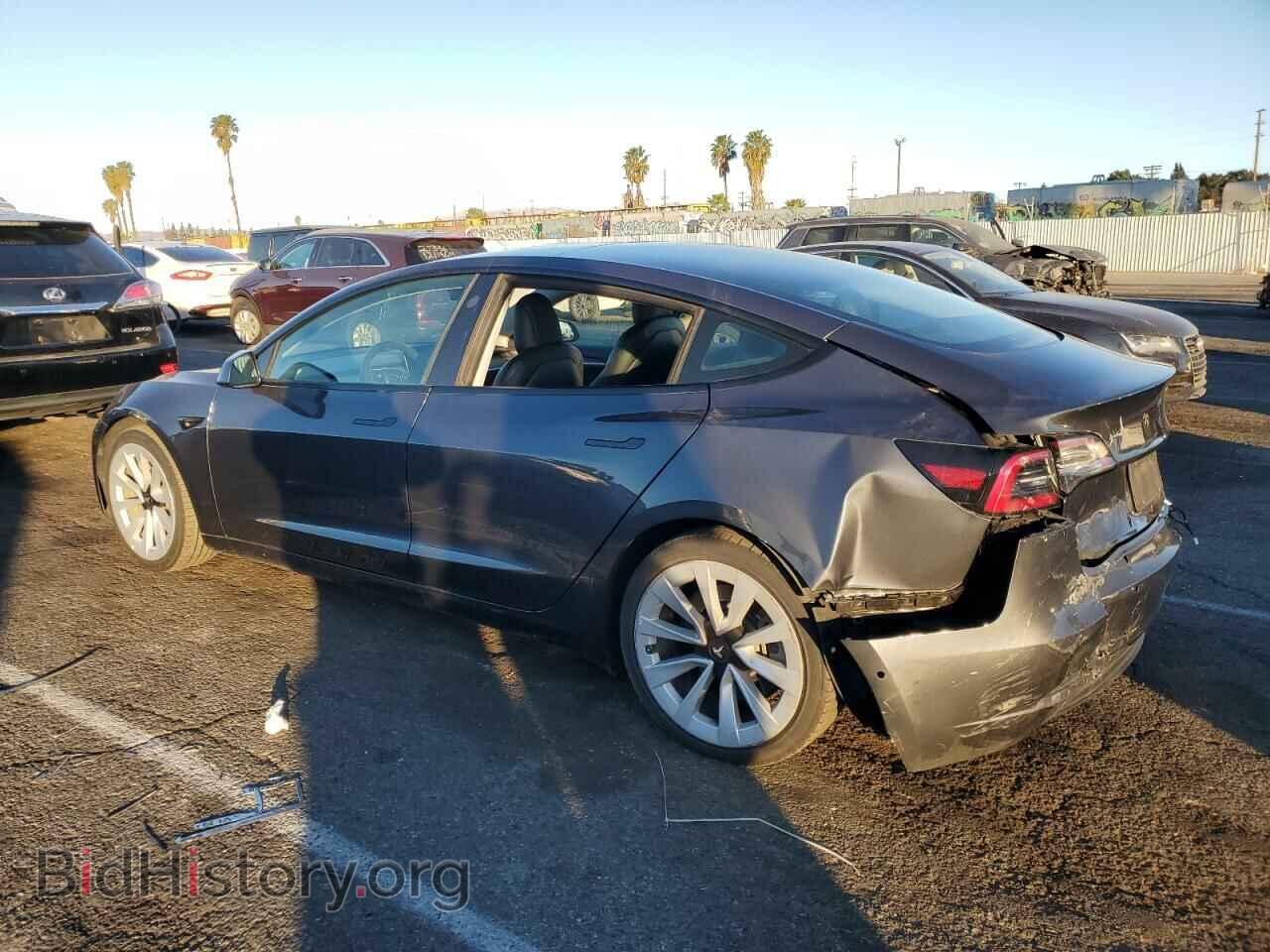 2022 TESLA MODEL 3 - VIN: 5YJ3E1EA8NF184876 - Photo 2