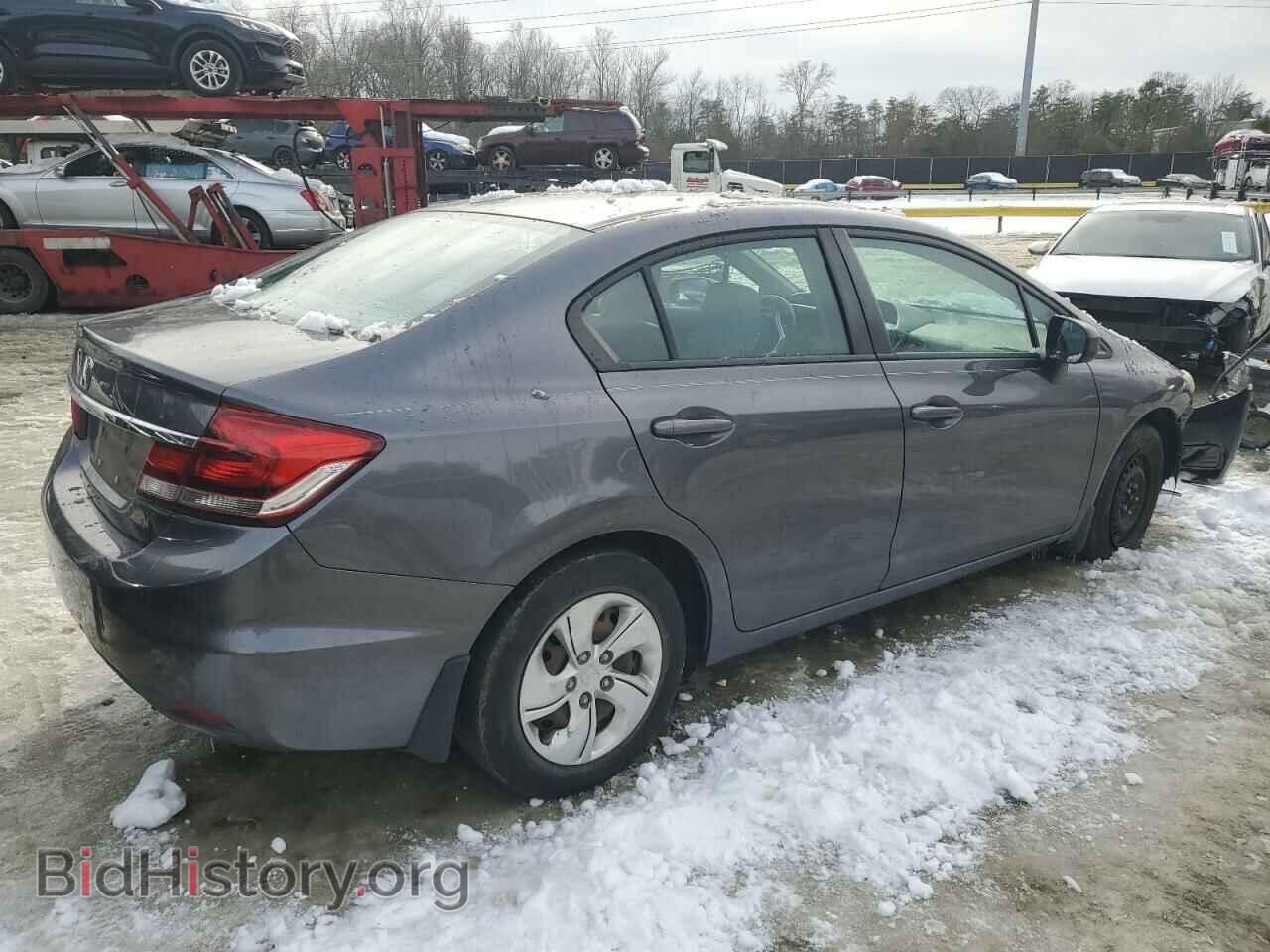 2014 HONDA CIVIC - VIN: 19XFB2F5XEE033640 - Фото 3