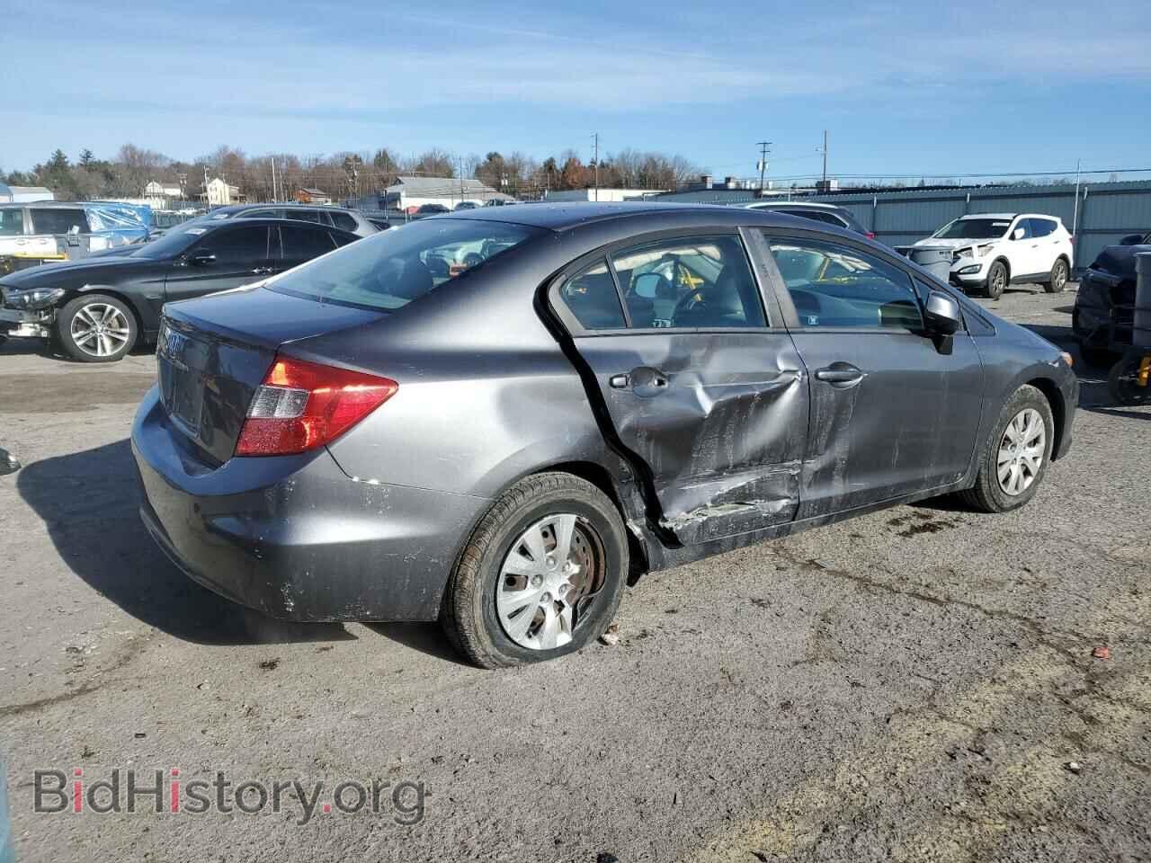 2012 HONDA CIVIC - VIN: 19XFB2F55CE312992 - Фото 3