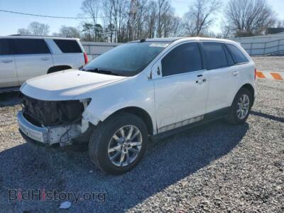 2013 Ford EDGE SEL, белый — VIN 2FMDK3J96DBA63016, Copart