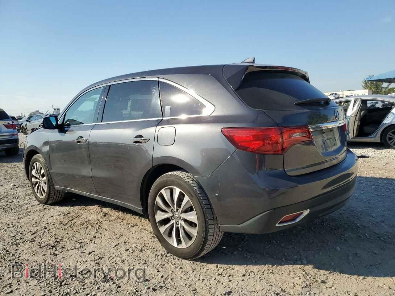 2016 ACURA MDX - VIN: 5FRYD3H43GB009558 - Фото 2