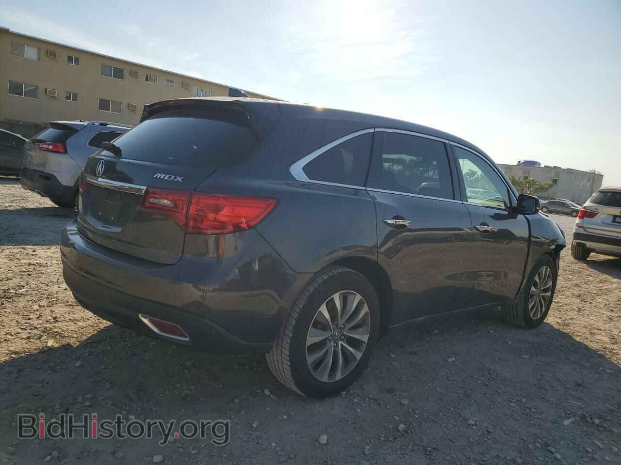 2016 ACURA MDX - VIN: 5FRYD3H43GB009558 - Фото 3