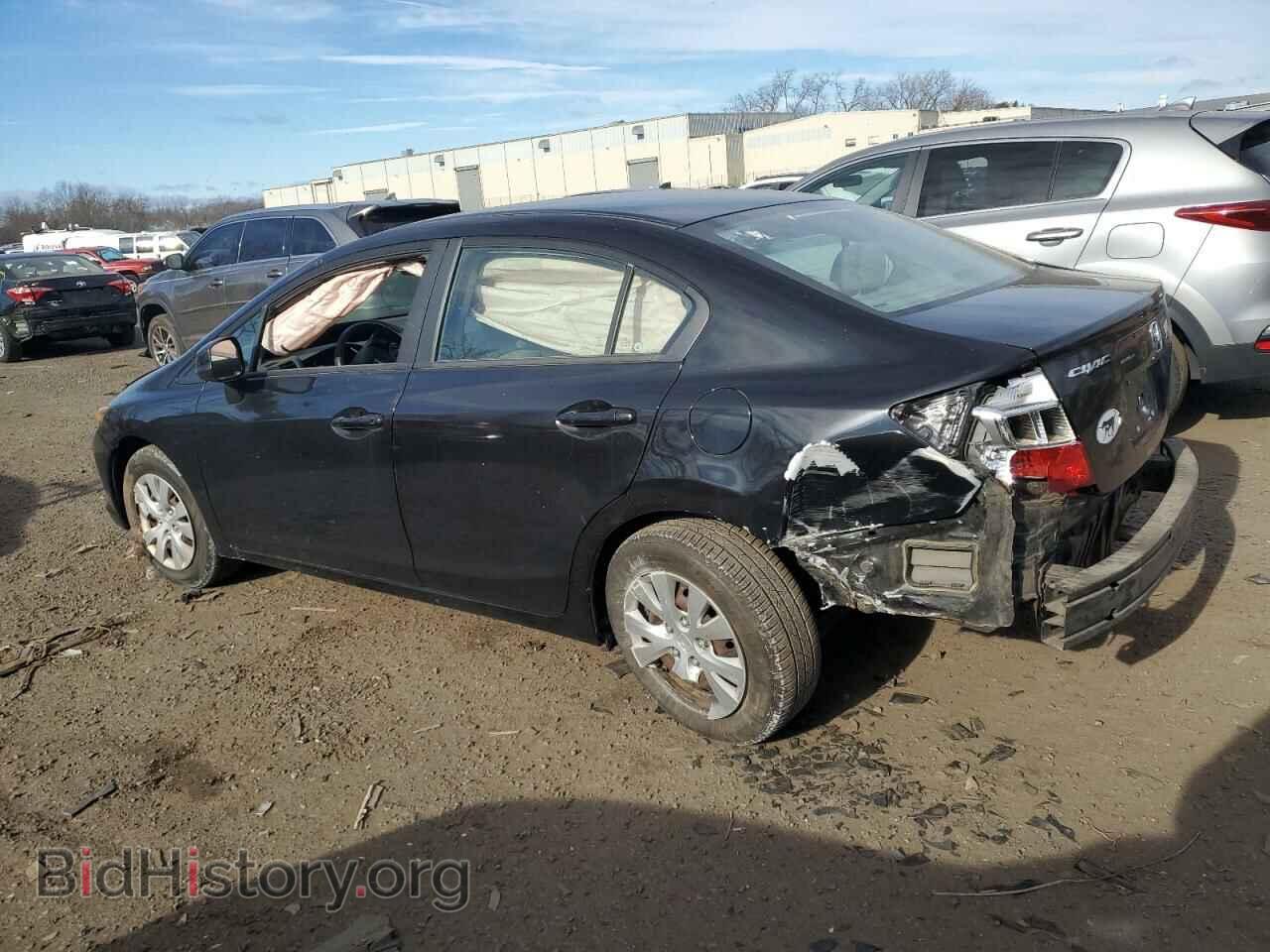 2012 HONDA CIVIC - VIN: 2HGFB2F56CH582237 - Фото 2