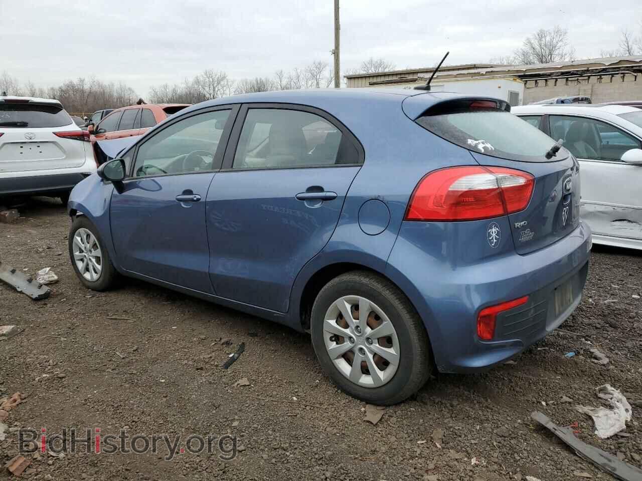 2016 KIA RIO - VIN: KNADM5A37G6639573 - Фото 2