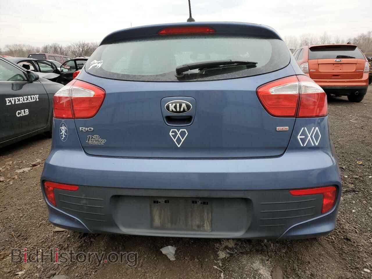2016 KIA RIO - VIN: KNADM5A37G6639573 - Фото 6
