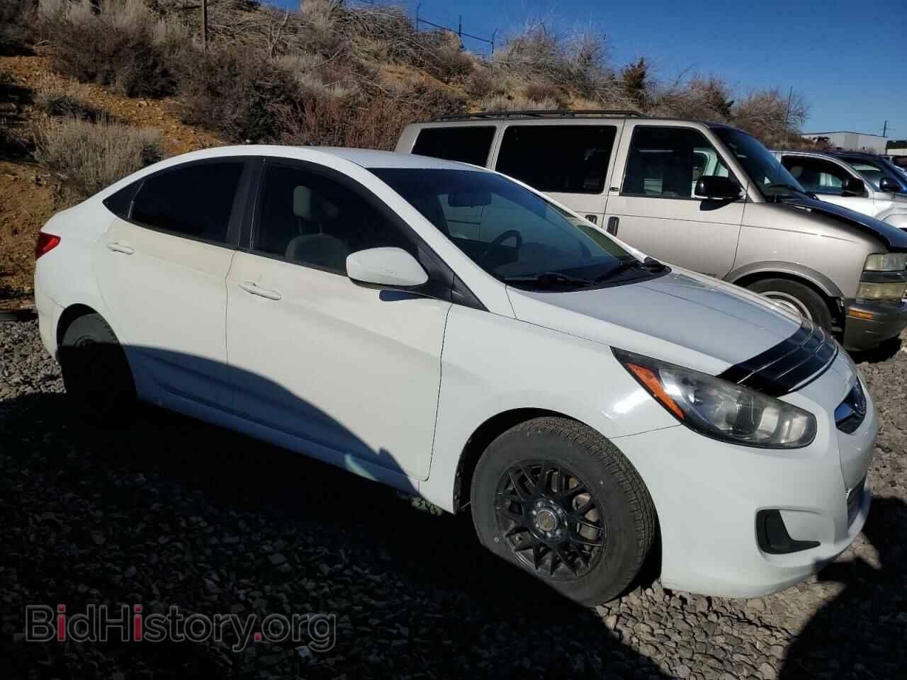 2013 HYUNDAI ACCENT - VIN: KMHCT4AE3DU398207 - Фото 4