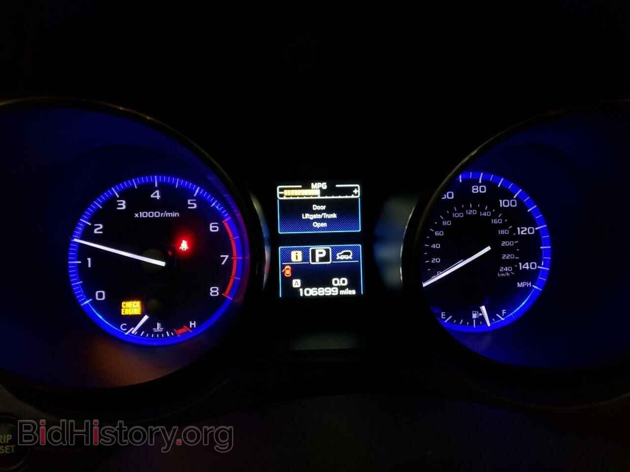 2015 SUBARU OUTBACK - VIN: 4S4BSBLC2F3316927 - Фото 9