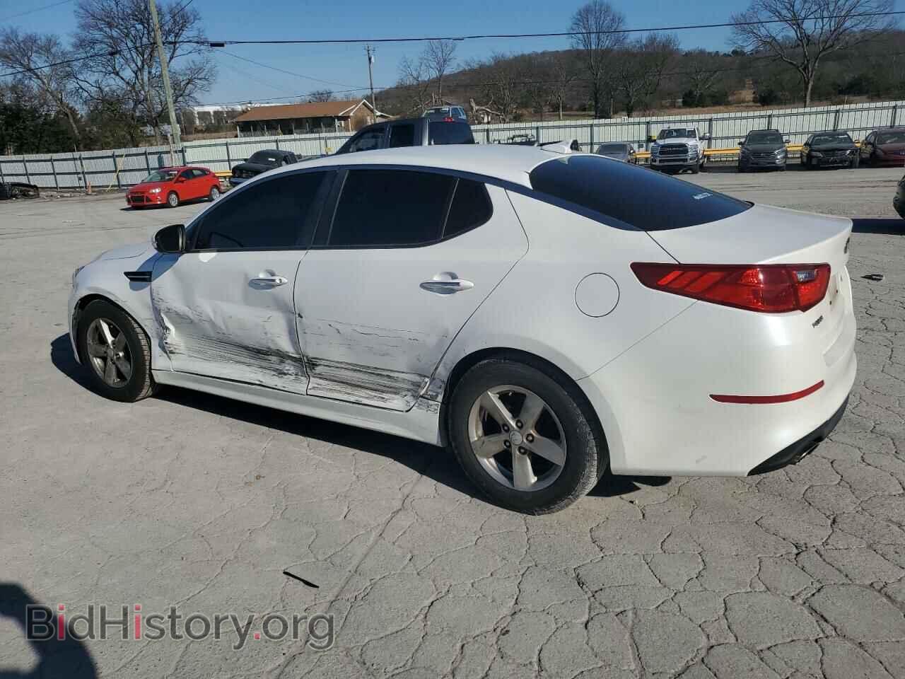 2015 KIA OPTIMA - VIN: KNAGM4A73F5649581 - Фото 2