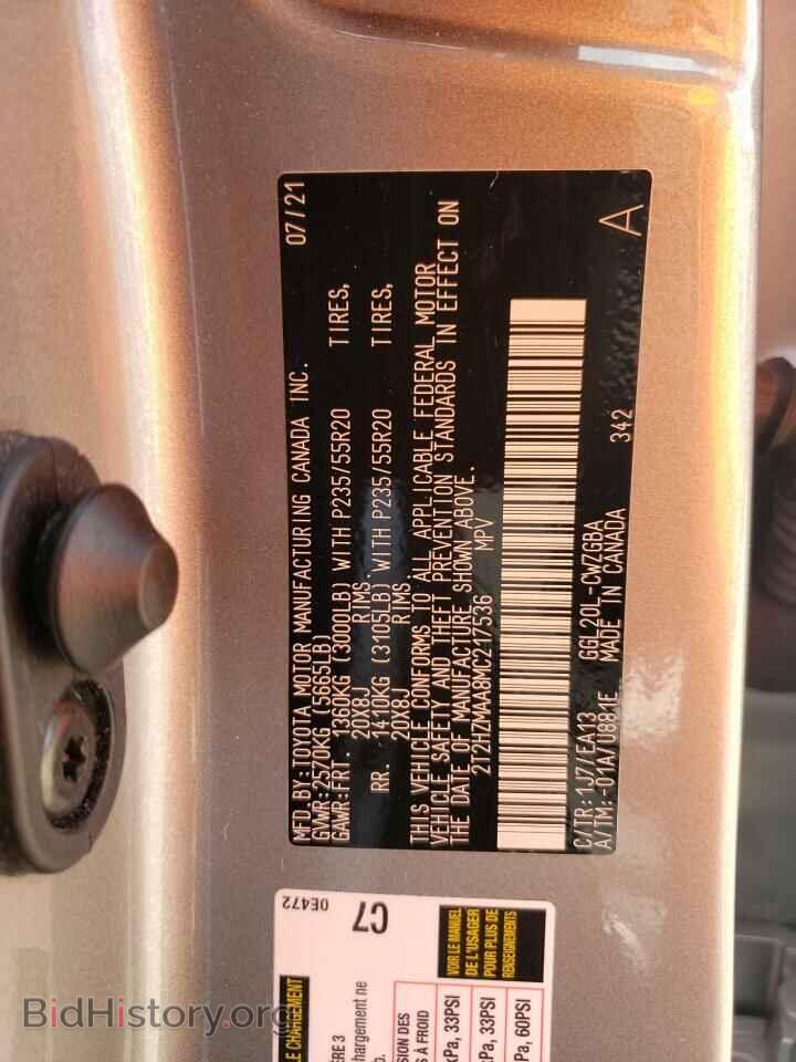 2021 LEXUS RX350 - VIN: 2T2HZMAA8MC217536 - Photo 13