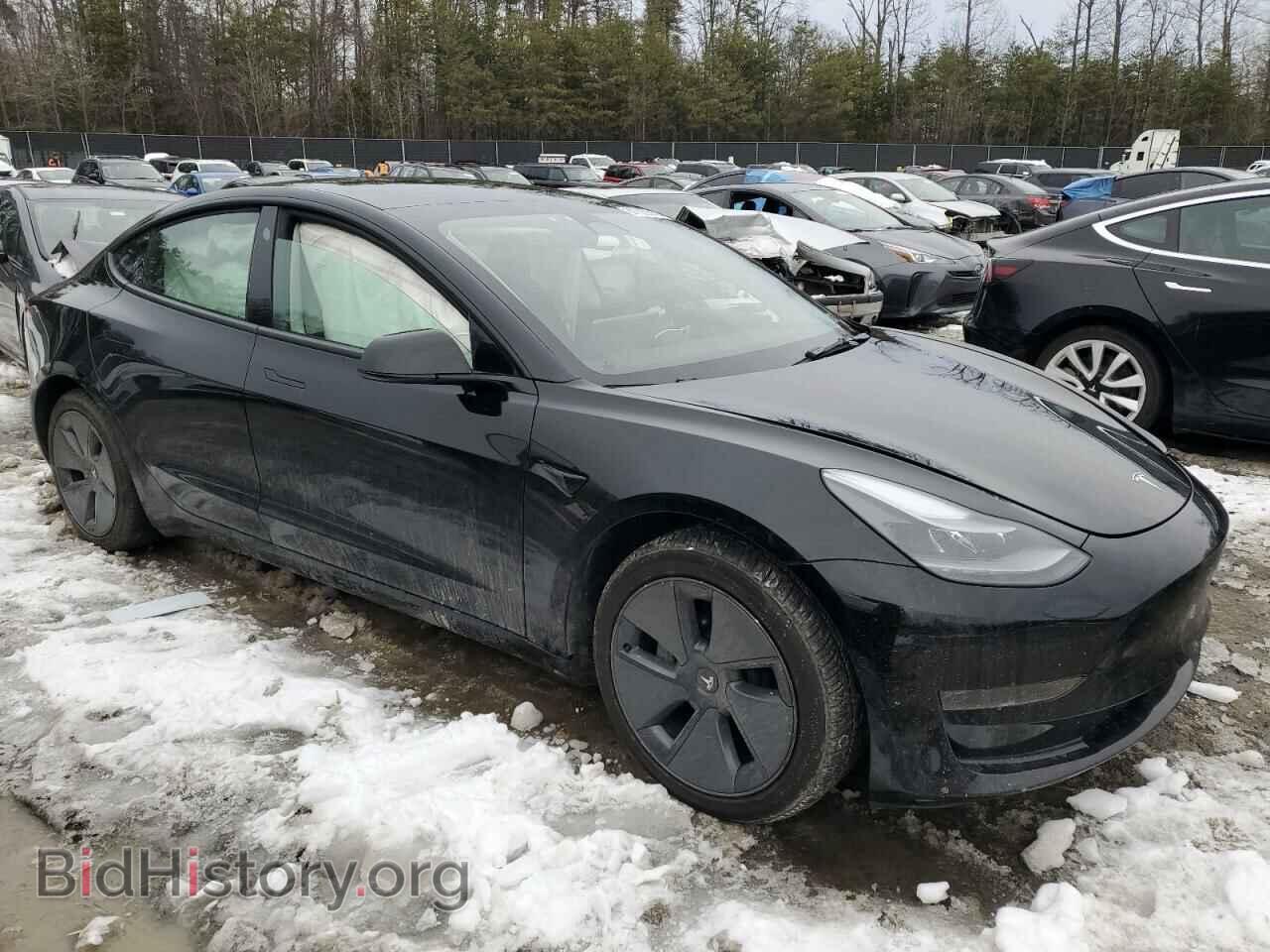 2022 TESLA MODEL 3 - VIN: 5YJ3E1EA5NF117751 - Фото 4