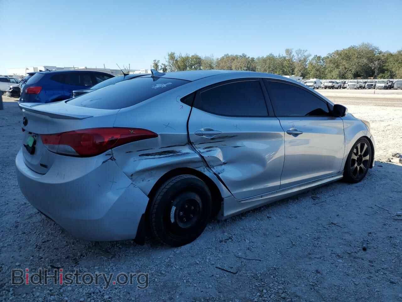 2012 HYUNDAI ELANTRA - VIN: KMHDH4AE1CU181386 - Фото 3
