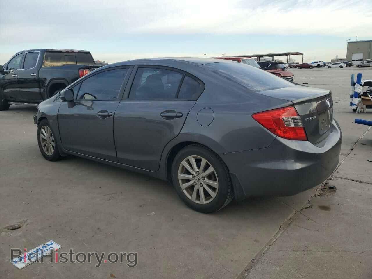 2012 HONDA CIVIC - VIN: 2HGFB2F97CH316616 - Фото 2