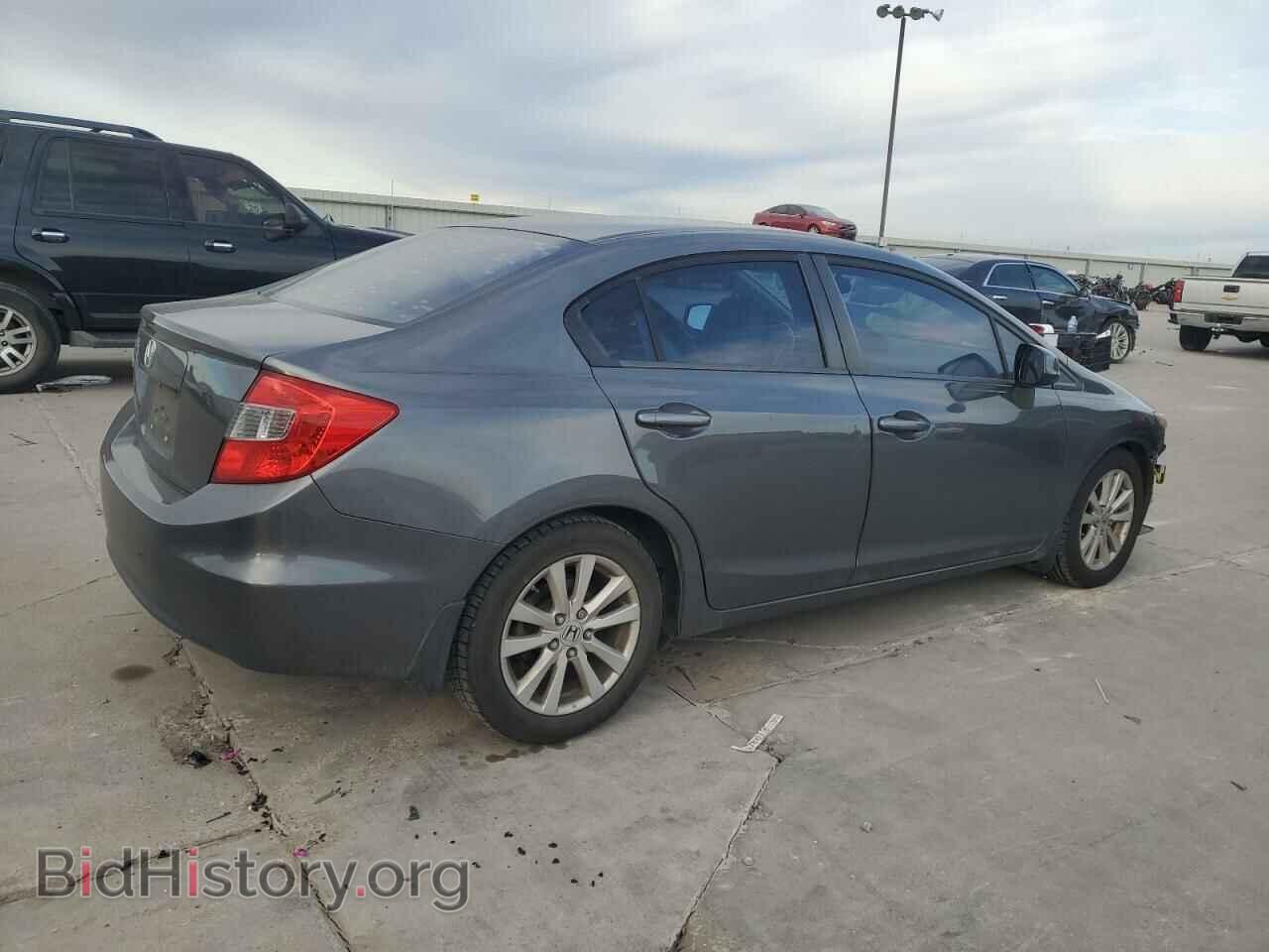 2012 HONDA CIVIC - VIN: 2HGFB2F97CH316616 - Фото 3