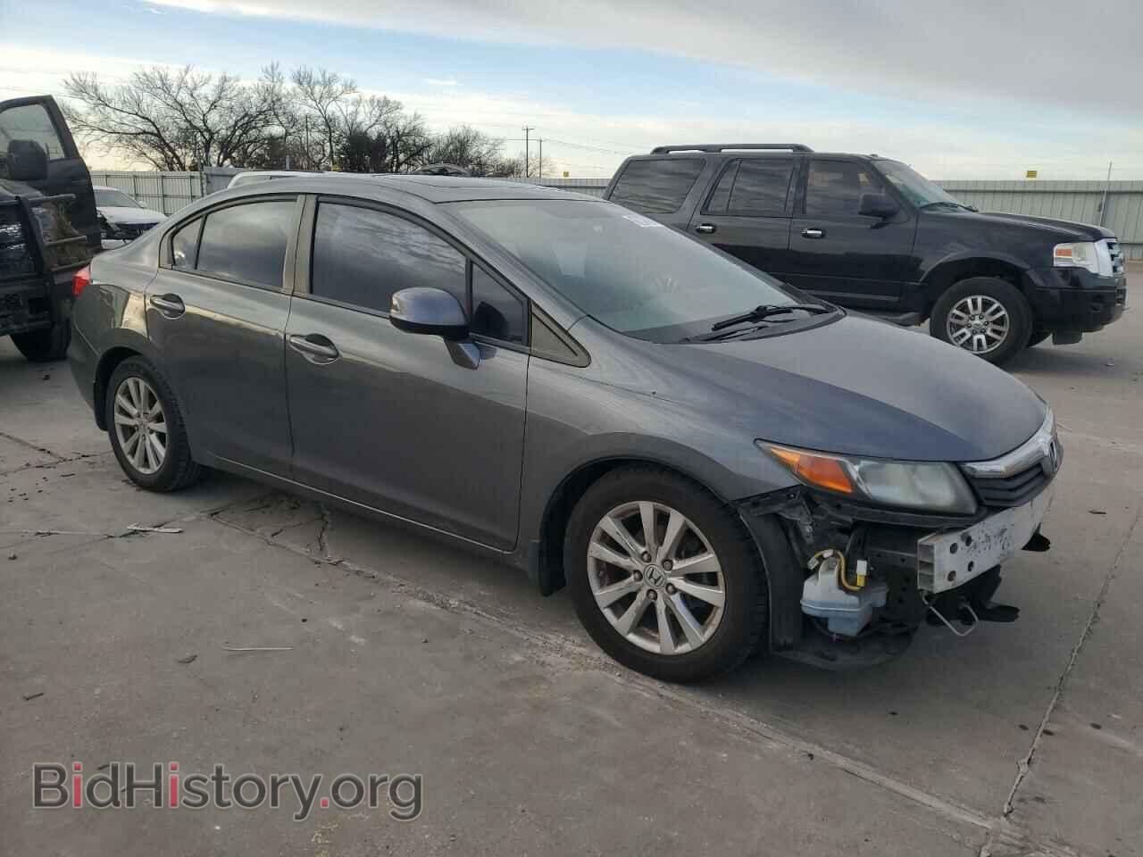 2012 HONDA CIVIC - VIN: 2HGFB2F97CH316616 - Фото 4