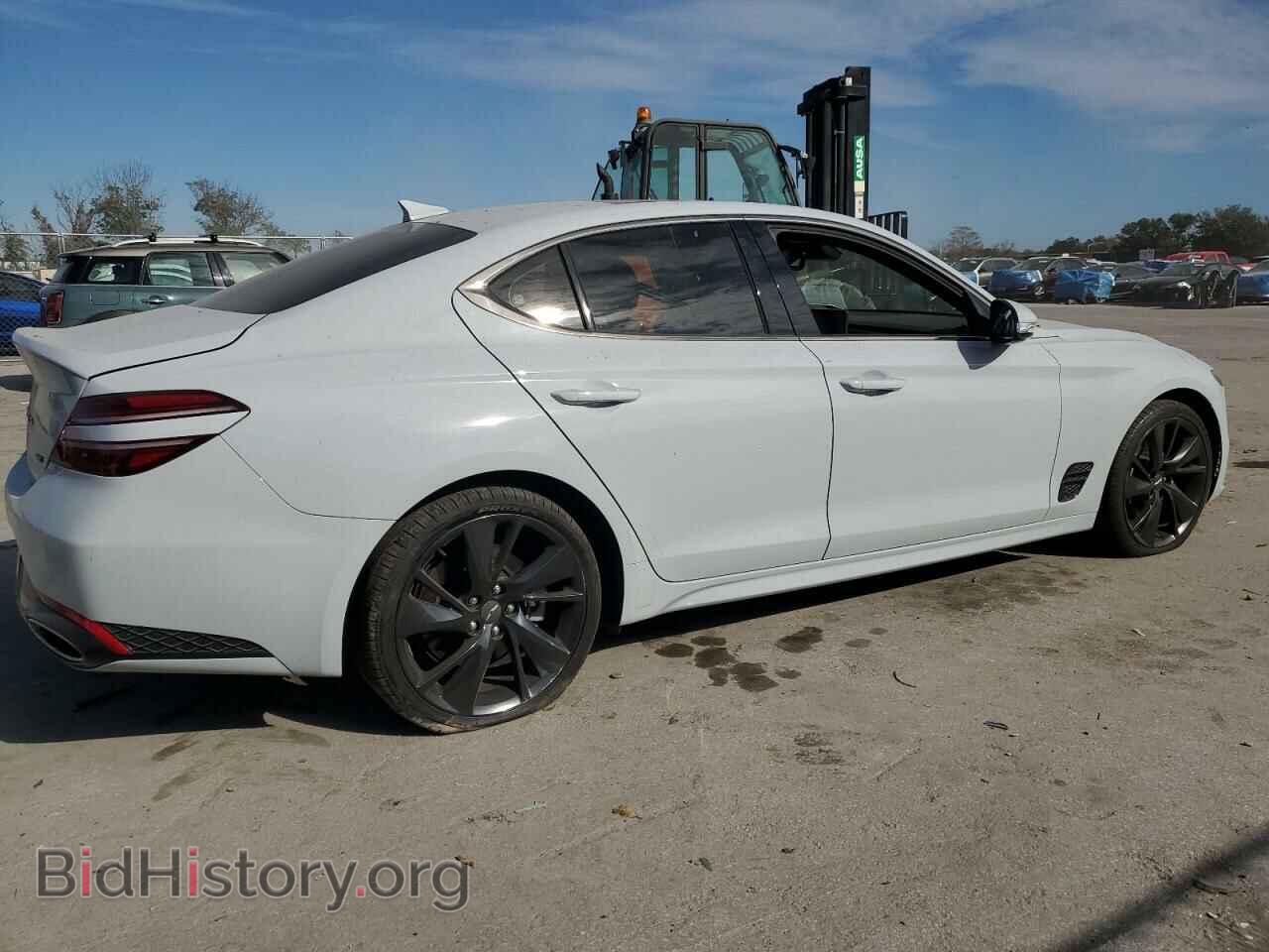 2022 GENESIS G70 BASE - VIN: KMTG54TE5NU084574 - Photo 3