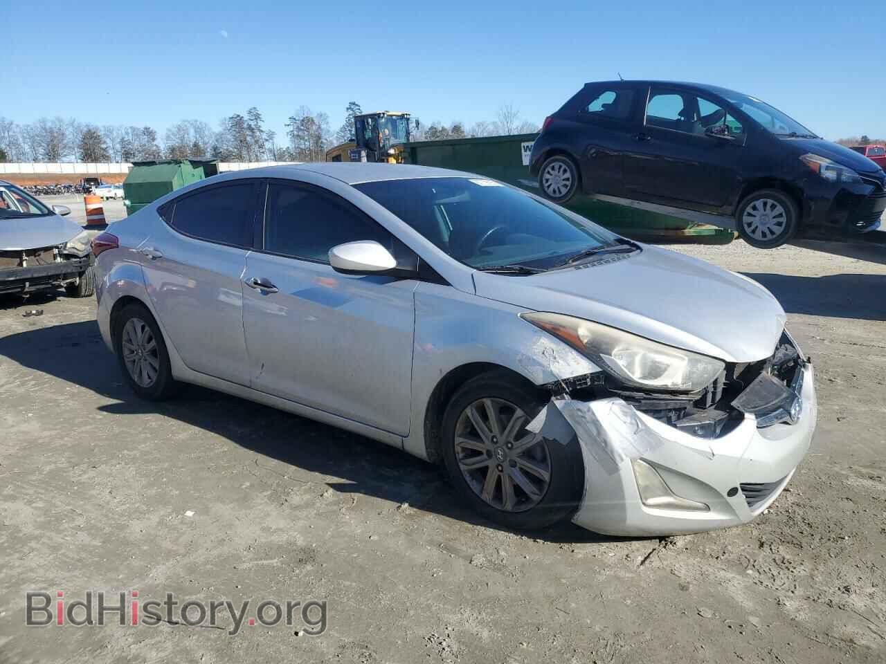 2014 HYUNDAI ELANTRA - VIN: KMHDH4AE0EU201940 - Фото 4