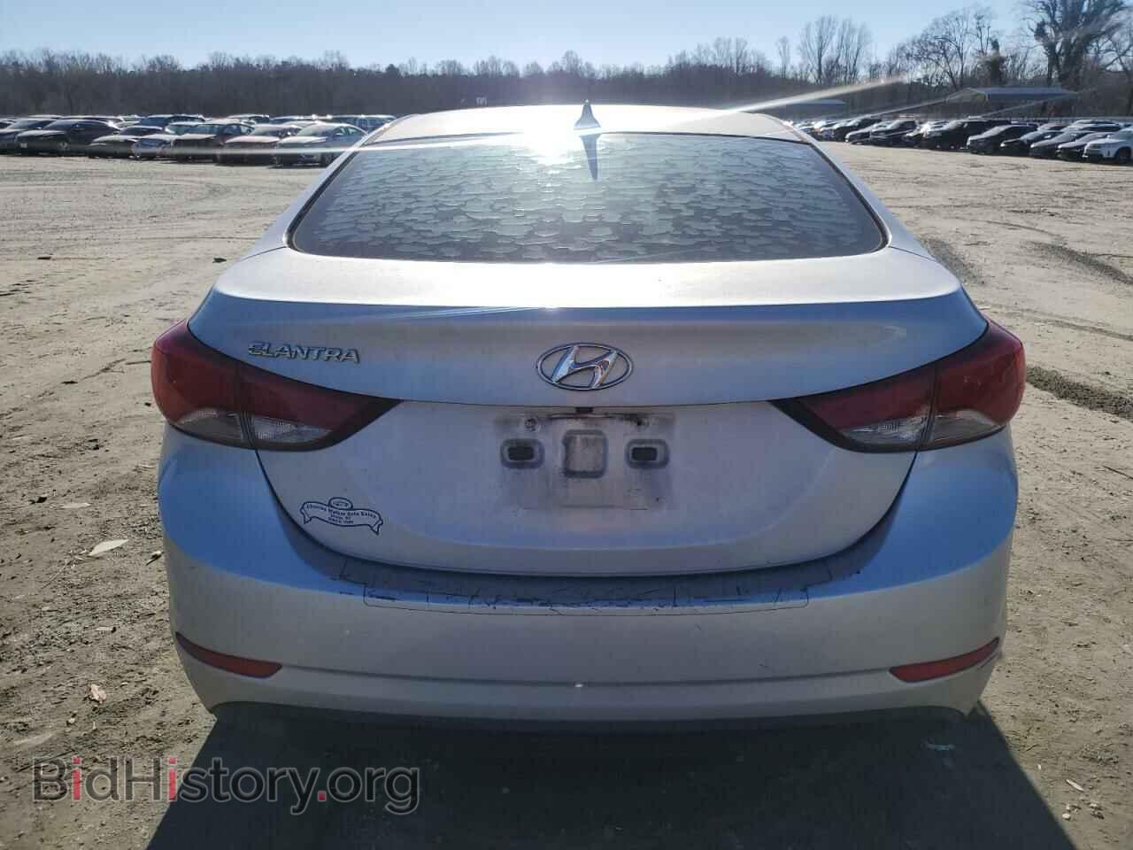 2014 HYUNDAI ELANTRA - VIN: KMHDH4AE0EU201940 - Фото 6