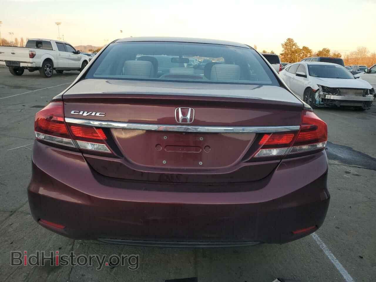 2013 HONDA CIVIC - VIN: 19XFB2F59DE277634 - Фото 6
