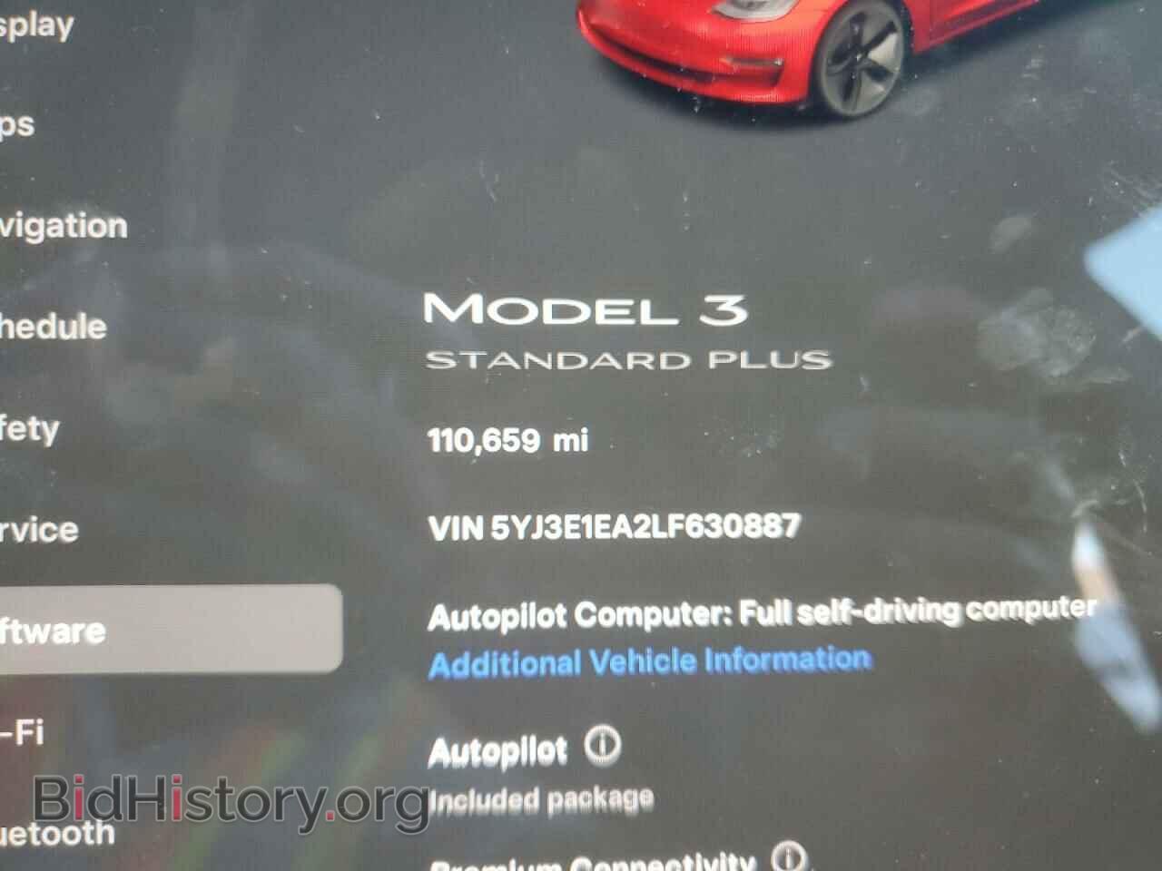 2020 TESLA MODEL 3 - VIN: 5YJ3E1EA2LF630887 - Photo 9