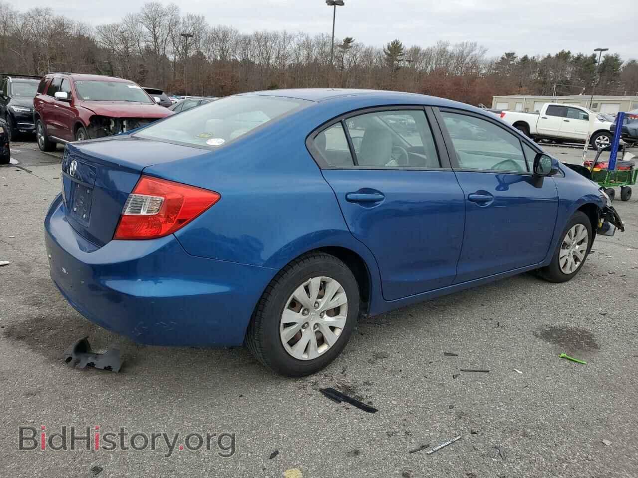 2012 HONDA CIVIC - VIN: 19XFB2F51CE341468 - Фото 3