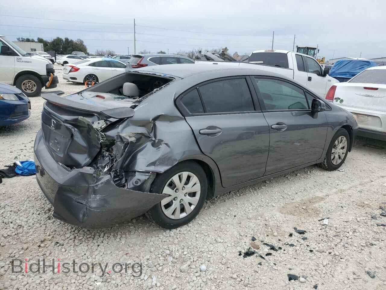 2012 HONDA CIVIC - VIN: 19XFB2F51CE056835 - Фото 3
