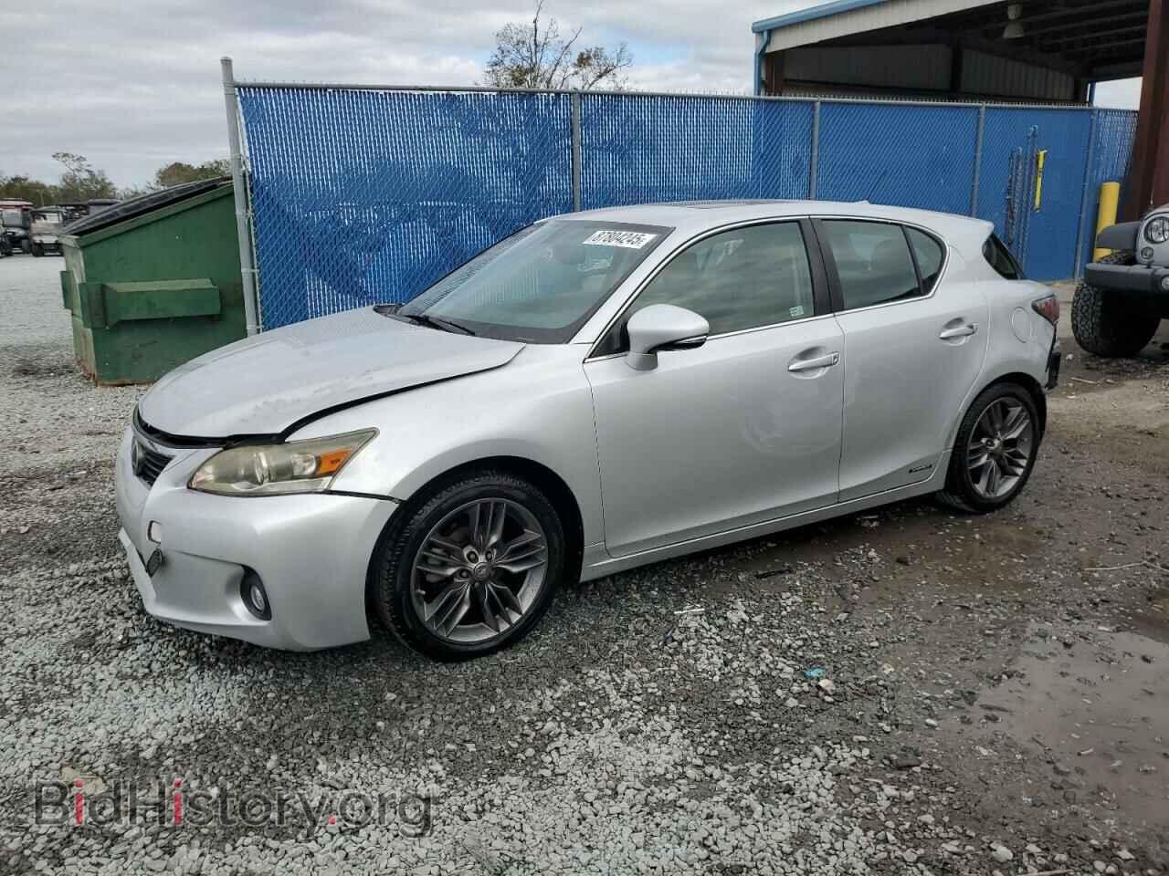 Photo JTHKD5BH4C2103507 - LEXUS CT 200 2012