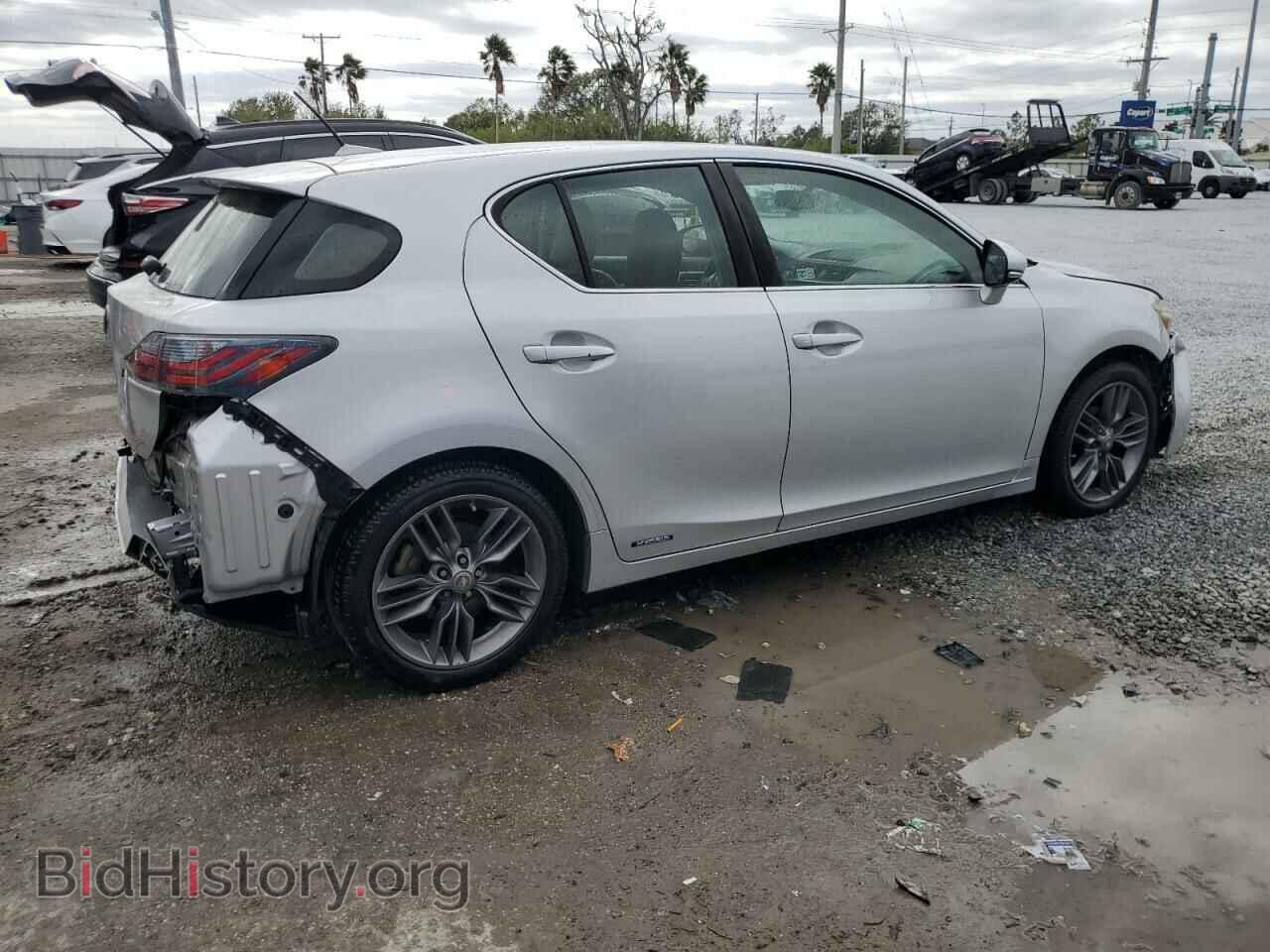 2012 LEXUS CT 200 - VIN: JTHKD5BH4C2103507 - Фото 3