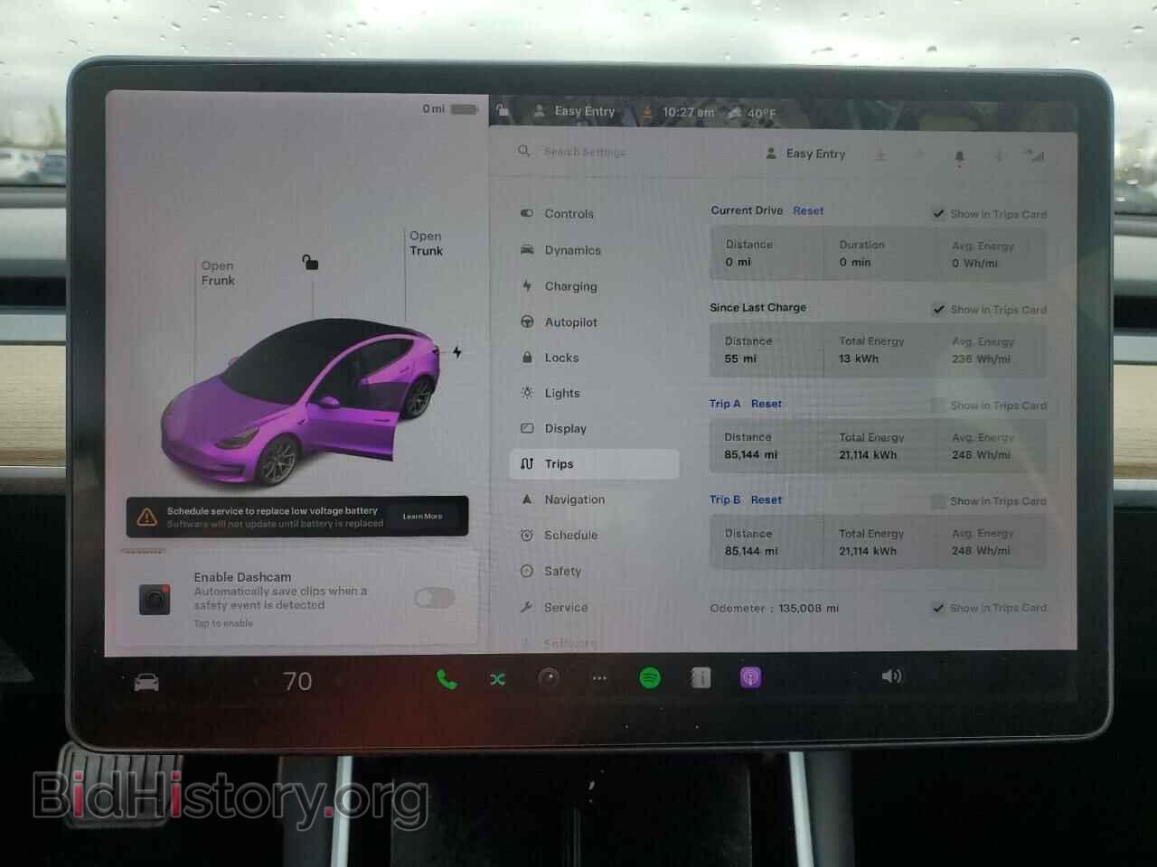 2018 TESLA MODEL 3 - VIN: 5YJ3E1EA2JF028147 - Photo 9