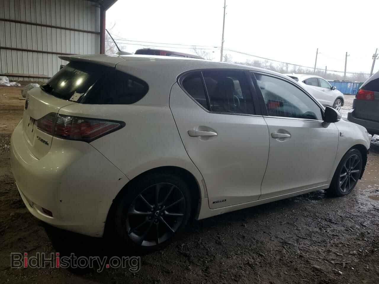 2012 LEXUS CT 200 - VIN: JTHKD5BH3C2104583 - Фото 3