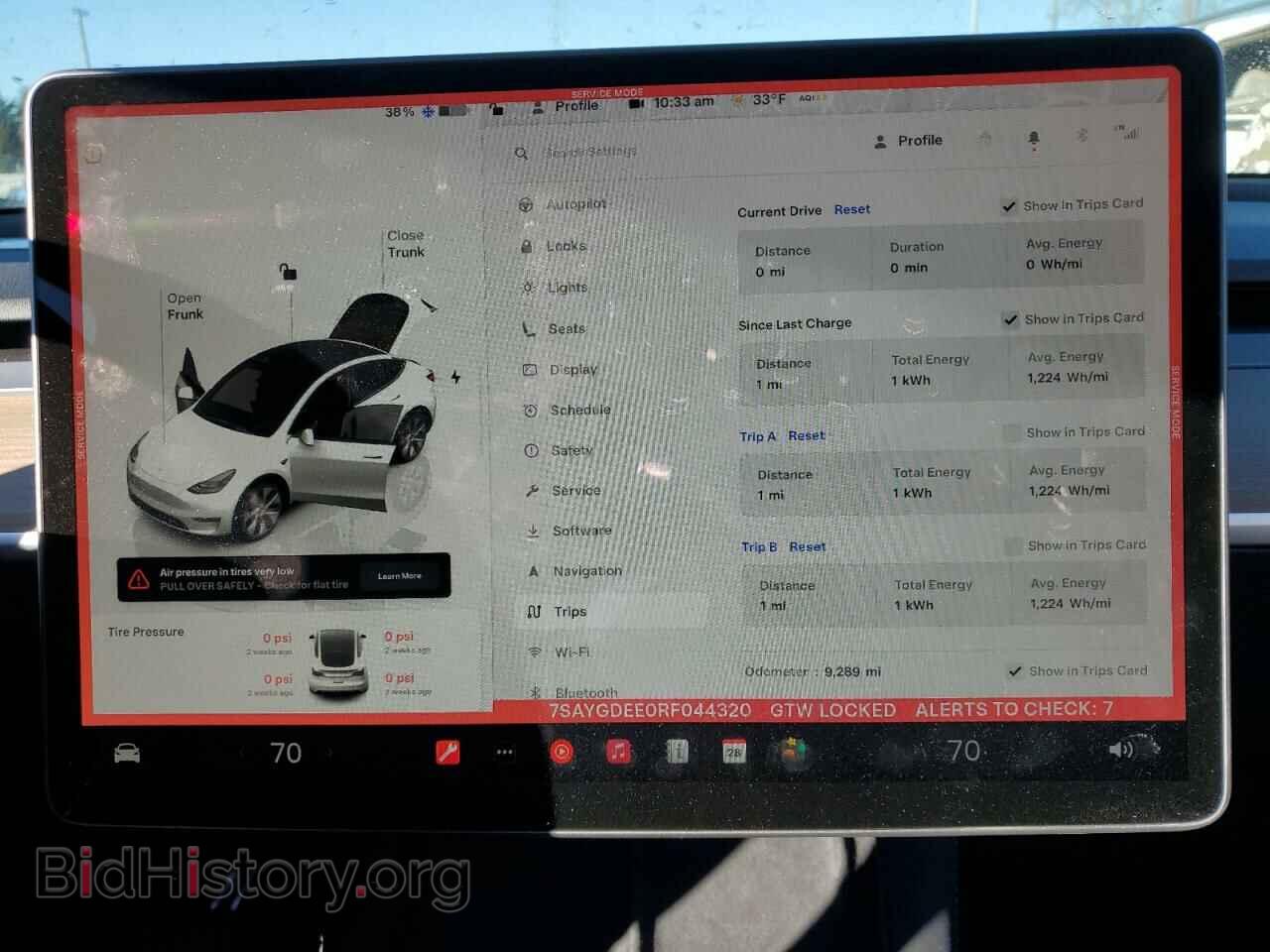 2024 TESLA MODEL Y - VIN: 7SAYGDEE0RF044320 - Photo 9