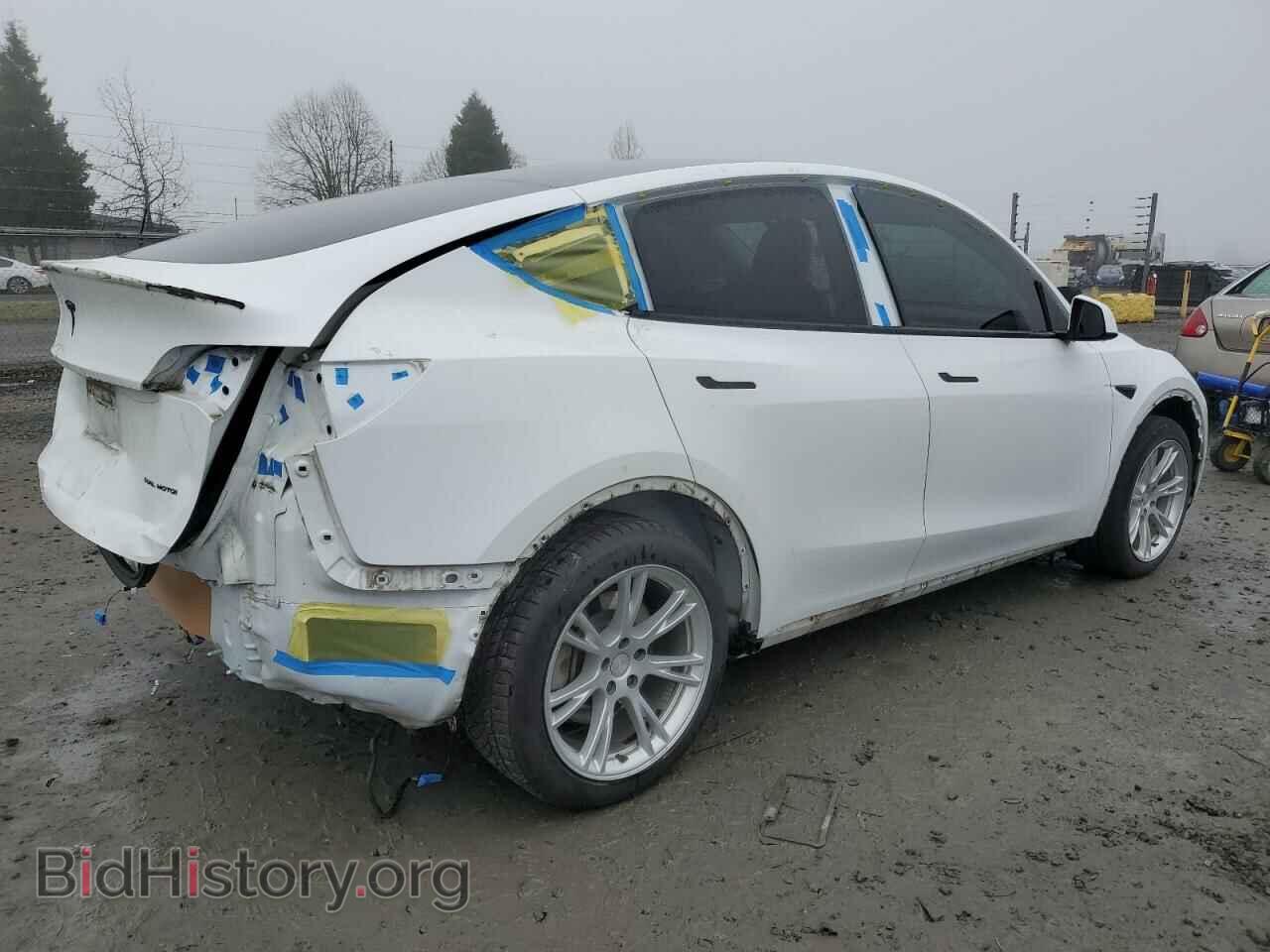 2020 TESLA MODEL Y - VIN: 5YJYGDEE7LF043301 - Фото 3